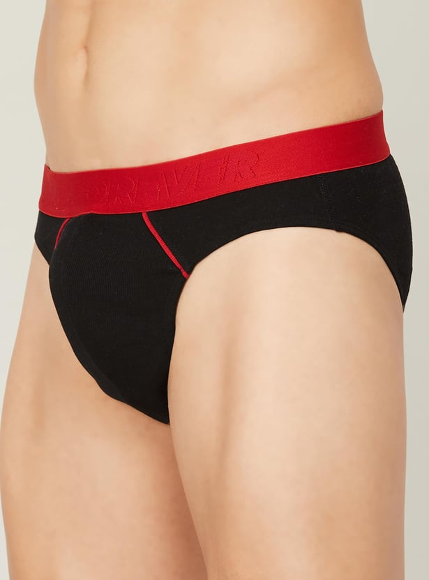 FAME FOREVER Men Colourblocked Elasticated Briefs