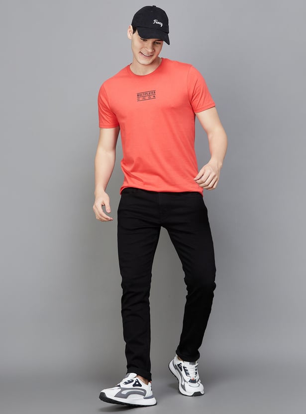 LEVI'S Men Solid Slim Tapered Fit Jeans