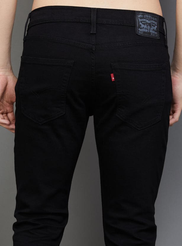 LEVI'S Men Solid Slim Tapered Fit Jeans