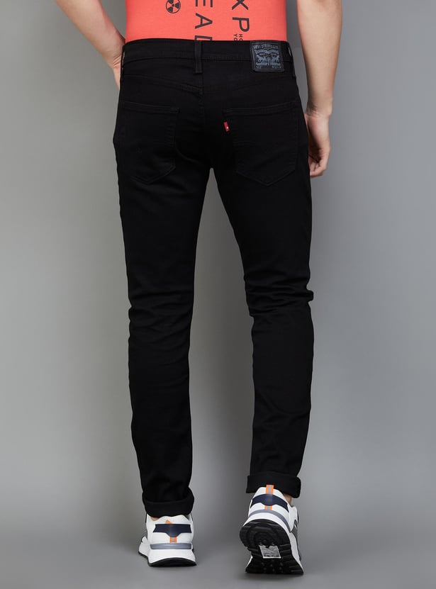 LEVI'S Men Solid Slim Tapered Fit Jeans