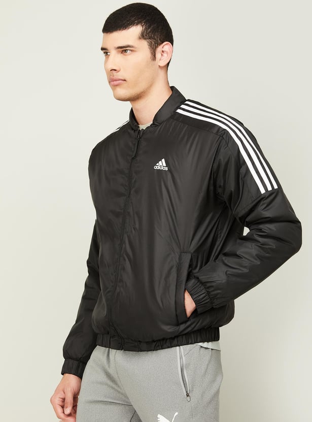 Buy ADIDAS Men Solid Zipped Sports Jacket from Adidas at just INR