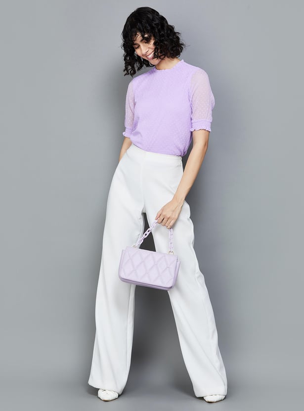 FAME FOREVER Women Textured Top