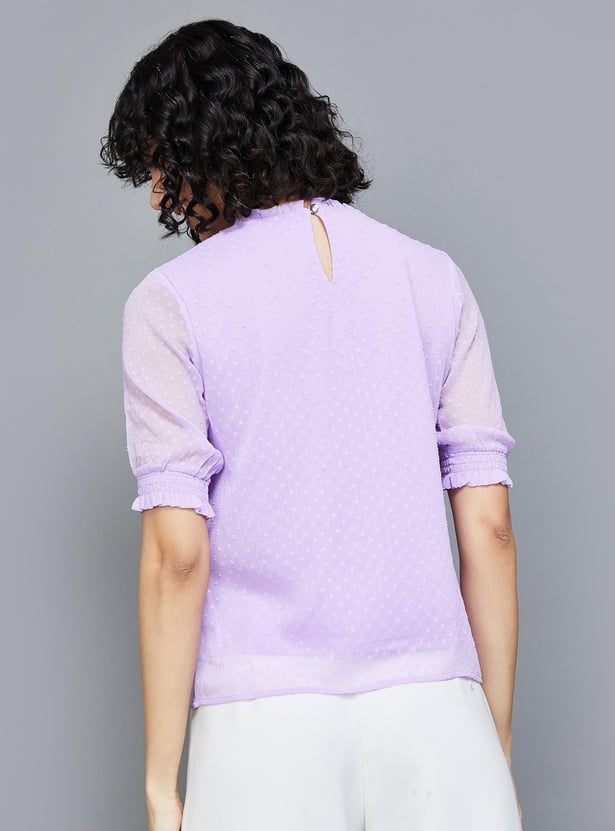 FAME FOREVER Women Textured Top