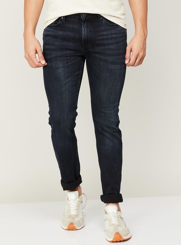Buy CELIO Men Dark Washed Skinny Fit Jeans from Celio at just INR