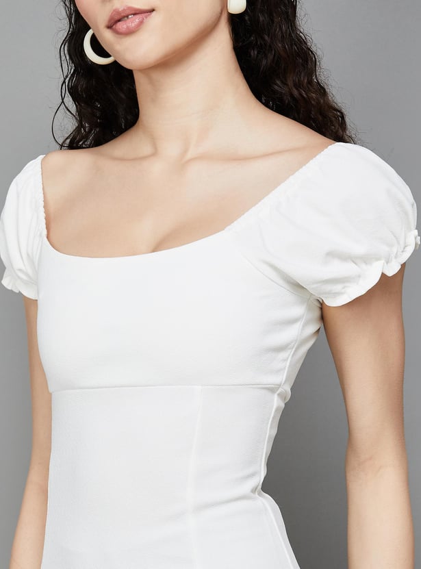 GINGER Women Solid Bodycon Dress