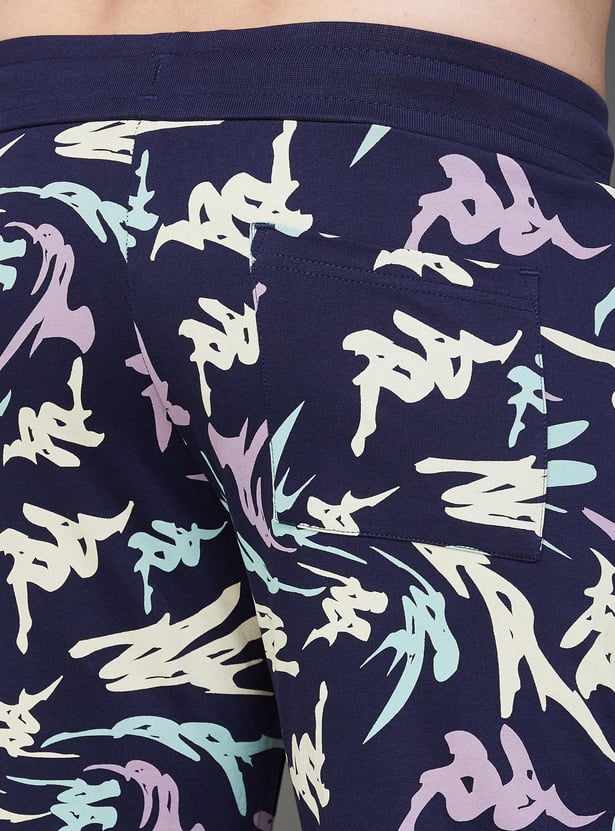 KAPPA Men Printed Regular Fit Shorts