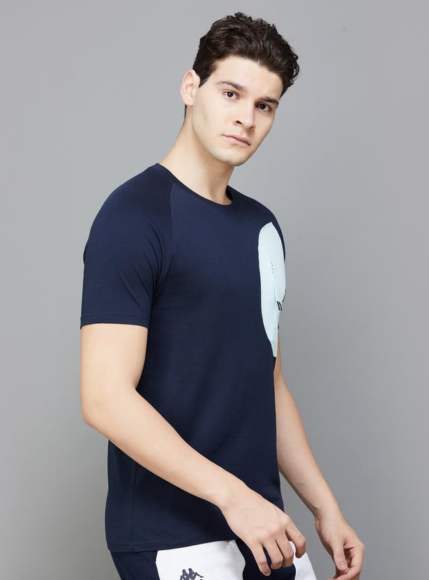 KAPPA Men Printed Sports T-shirt