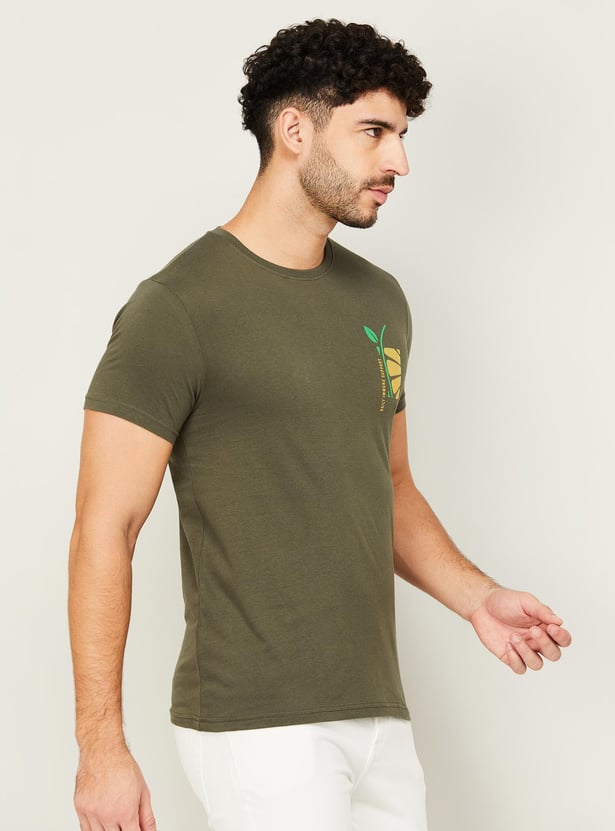 V Neck T-Shirt (Men) - Forever Footsteps (3 Colours) main image 1