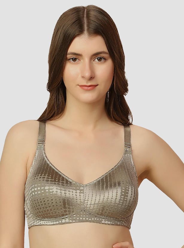 TRIUMPH Textured Non-Padded Non-Wired Minimizer Bra