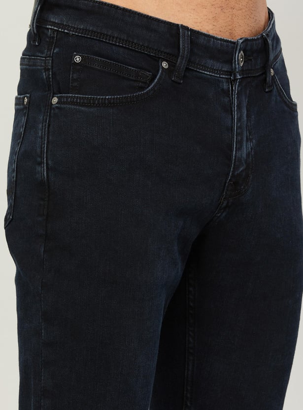CELIO Men Solid Slim Tapered Jeans