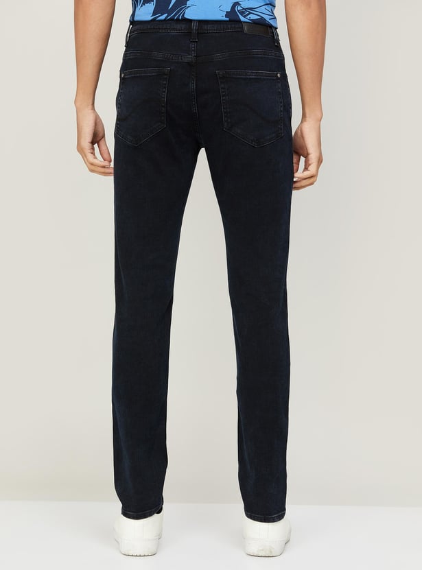 CELIO Men Solid Slim Tapered Jeans