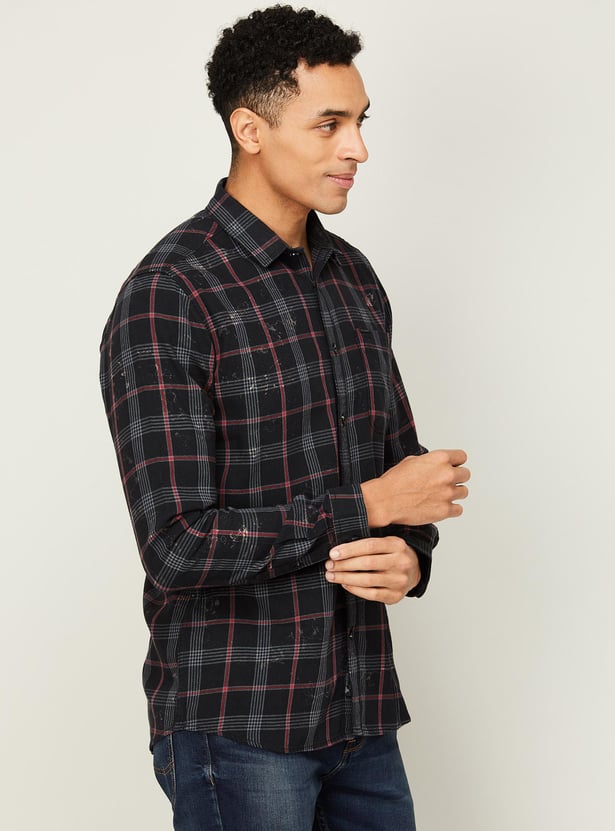 Voi jeans denim shirt top