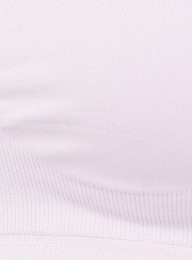 ENAMOR Solid Padded Non-Wired T-shirt Bra