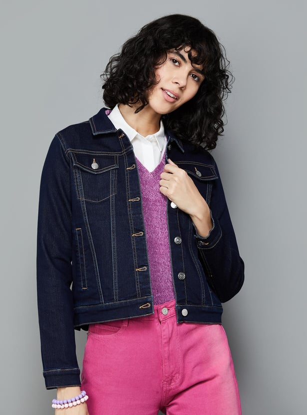 Fame forever denim jacket deals