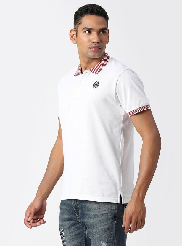 Double Pocket Half Sleeve White Jean Top Buy PEPE JEANS Men