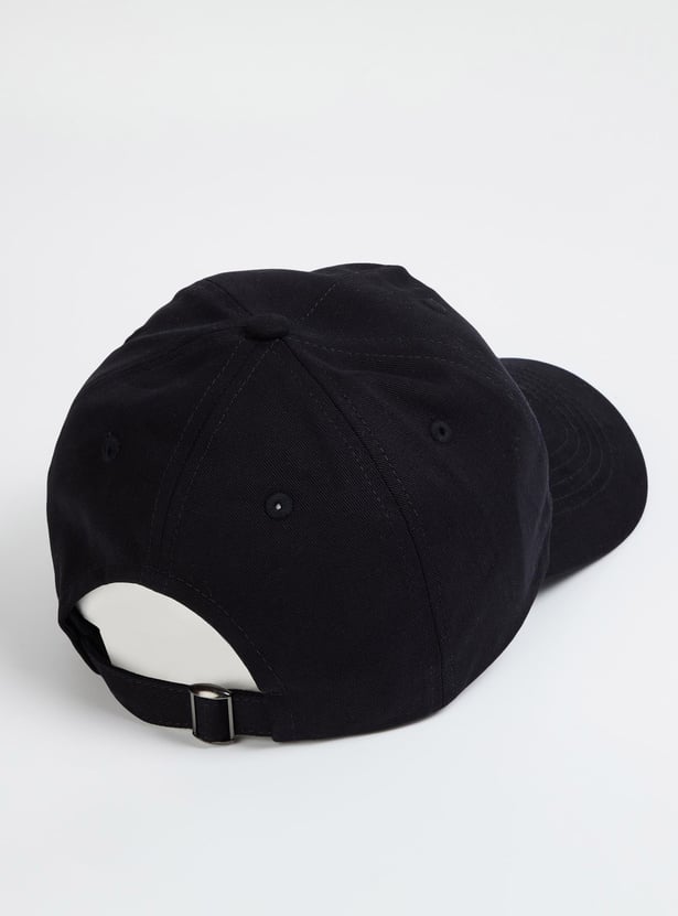 SmileyWorld Men Typographic Printed Adjustable Baseball Cap