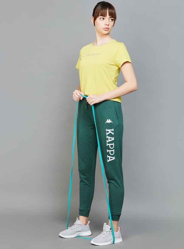 KAPPA Women Printed Regular Fit Joggers