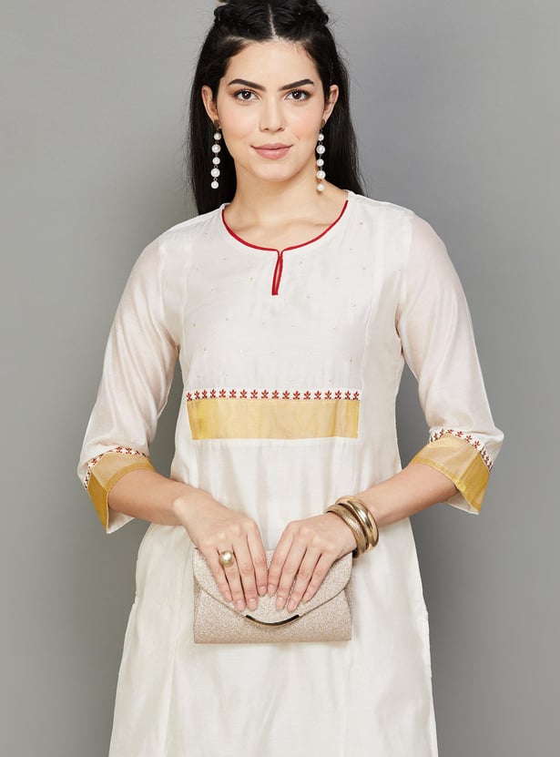 MELANGE Women Printed A-Line Kurta