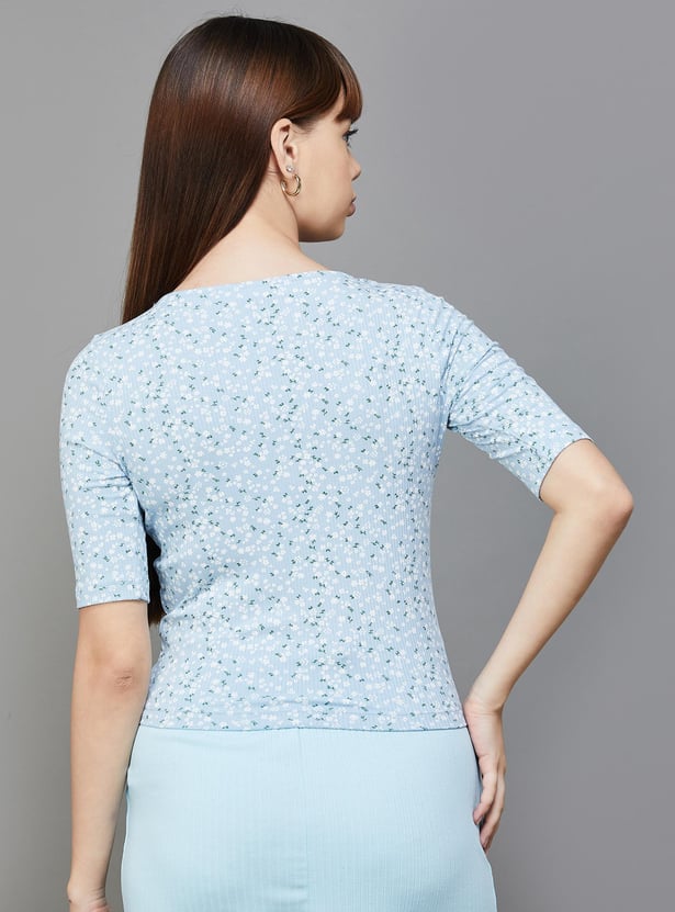 GINGER Women Floral Printed Top