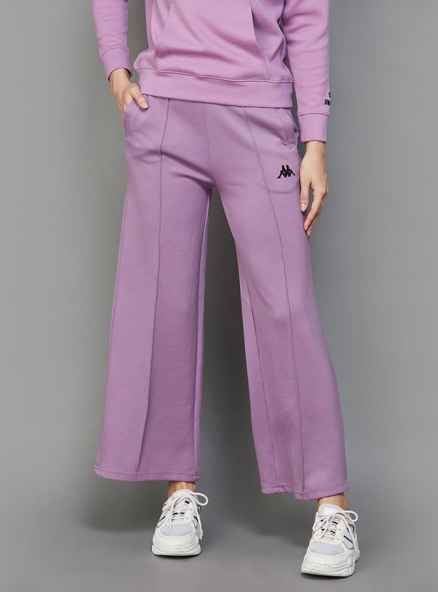 KAPPA Women Solid Regular Fit Pants