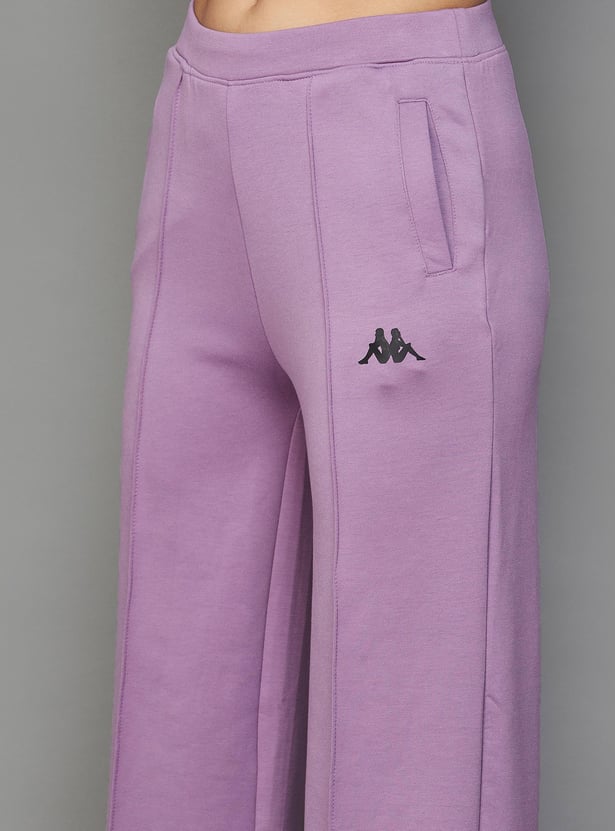 KAPPA Women Solid Regular Fit Pants
