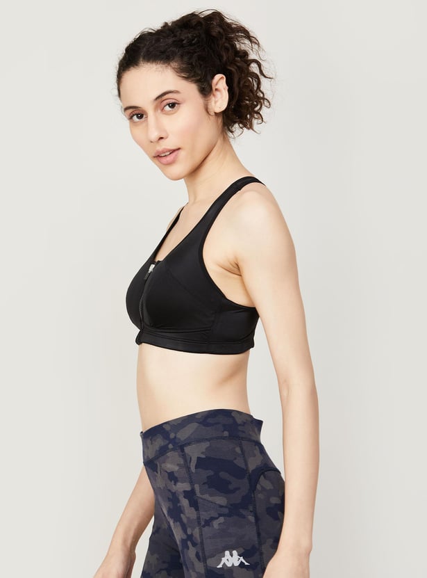 Buy JOCKEY Solid Racerback Sports Bra from Jockey at just INR 1299.0