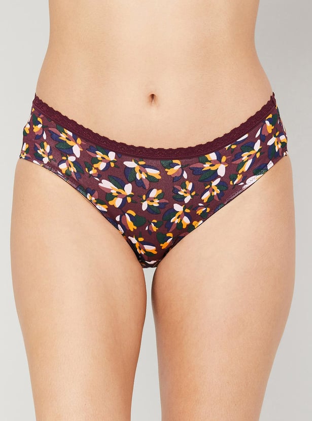 TRIUMPH Printed Hipster Panties - Pack of 3