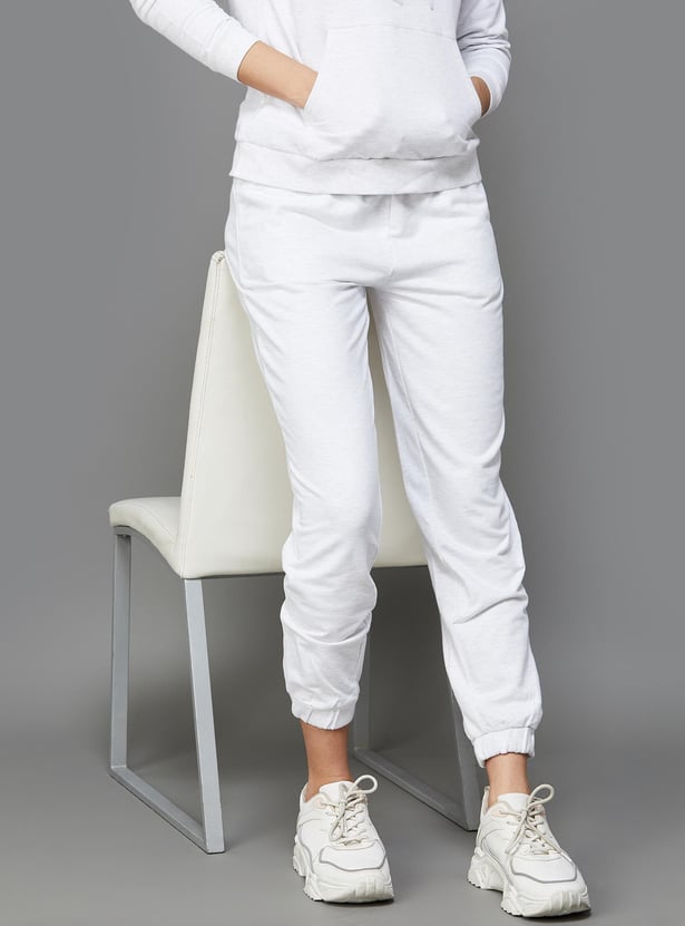 FAME FOREVER Women Solid Relaxed Fit Joggers