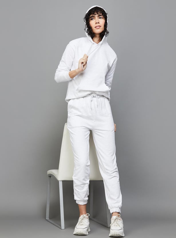 FAME FOREVER Women Solid Relaxed Fit Joggers