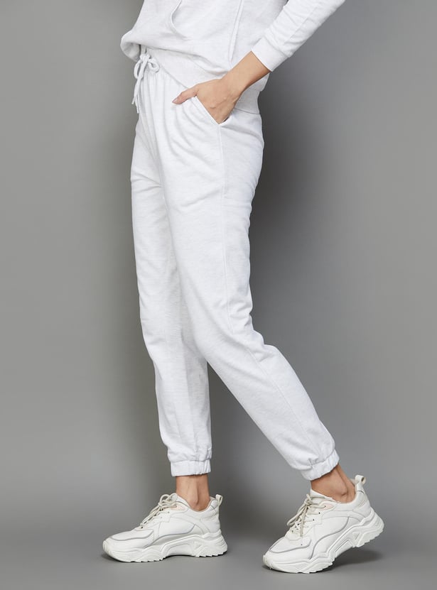 FAME FOREVER Women Solid Relaxed Fit Joggers