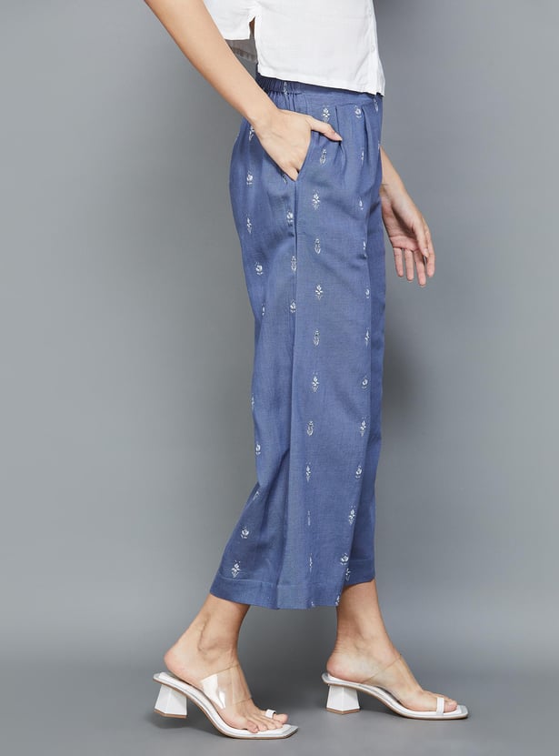 COLOUR ME Women Printed Palazzos