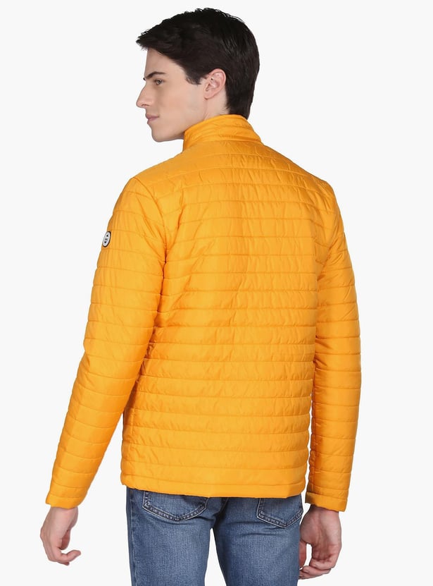 U.S. POLO ASSN. Men Solid Full Sleeves Puffer Jacket