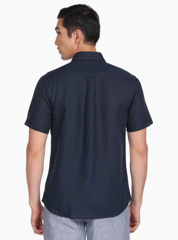 U.S.POLO ASSN. Men Solid Regular Fit Casual Shirt
