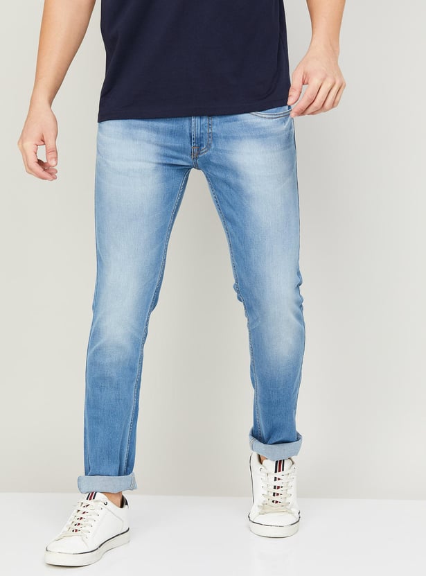 Buy PEPE JEANS Bounce Men Stonewashed Skinny Fit Jeans from Pepe