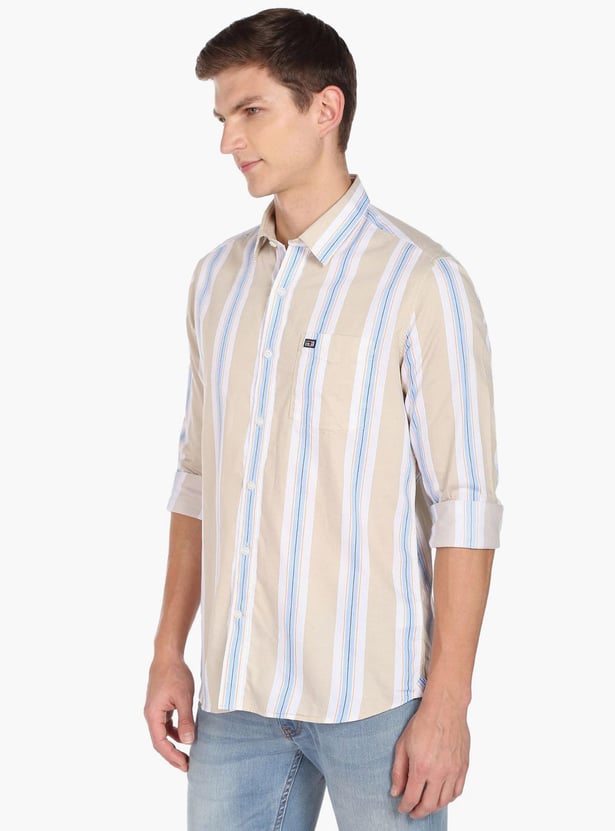 ARROW SPORT Men Full Sleeves Striped Shirt