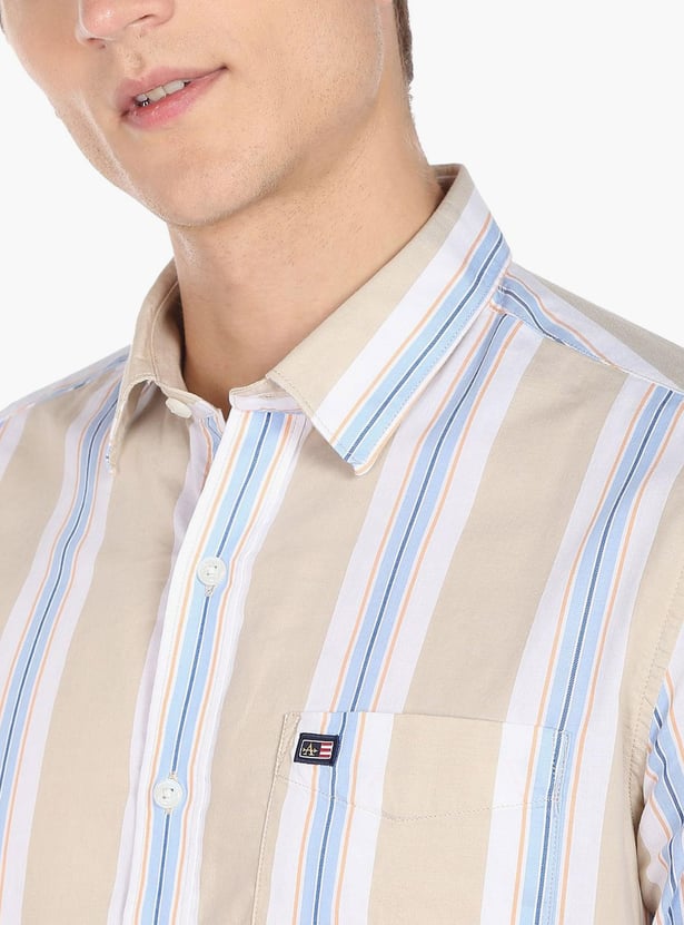 ARROW SPORT Men Full Sleeves Striped Shirt