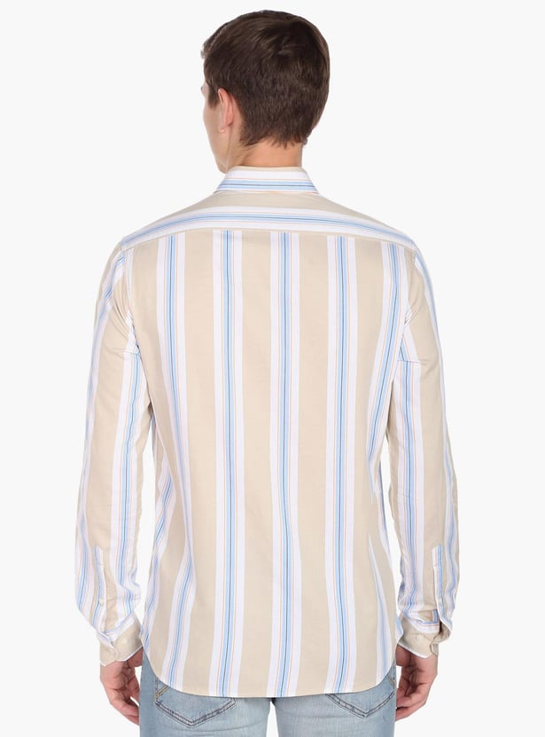 ARROW SPORT Men Full Sleeves Striped Shirt