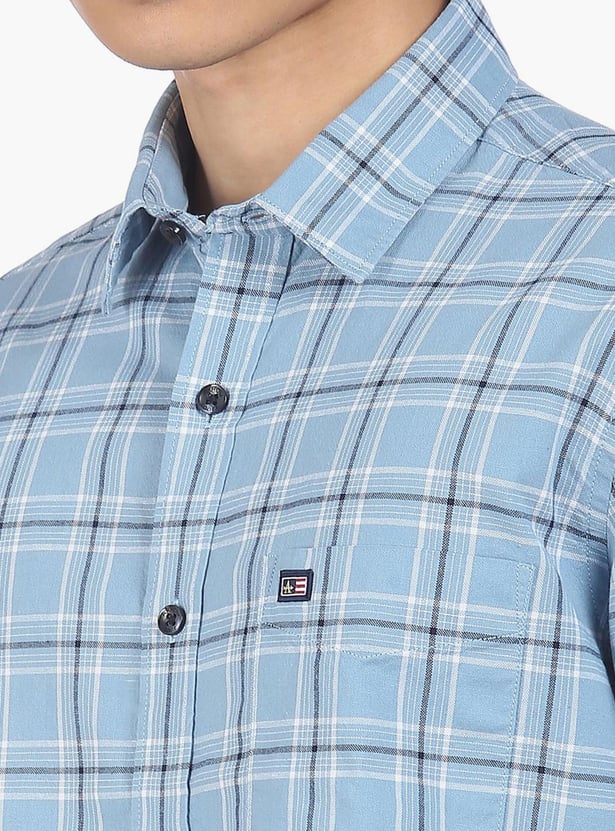 ARROW SPORT Men Checked Slim Fit Casual Shirt