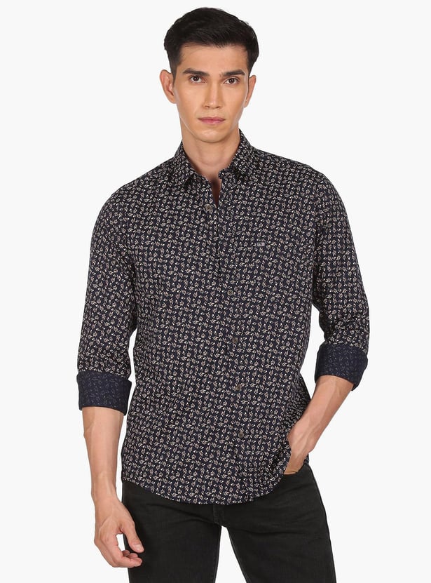 ARROW SPORTS Men Manhattan Slim Fit Printed Shirt