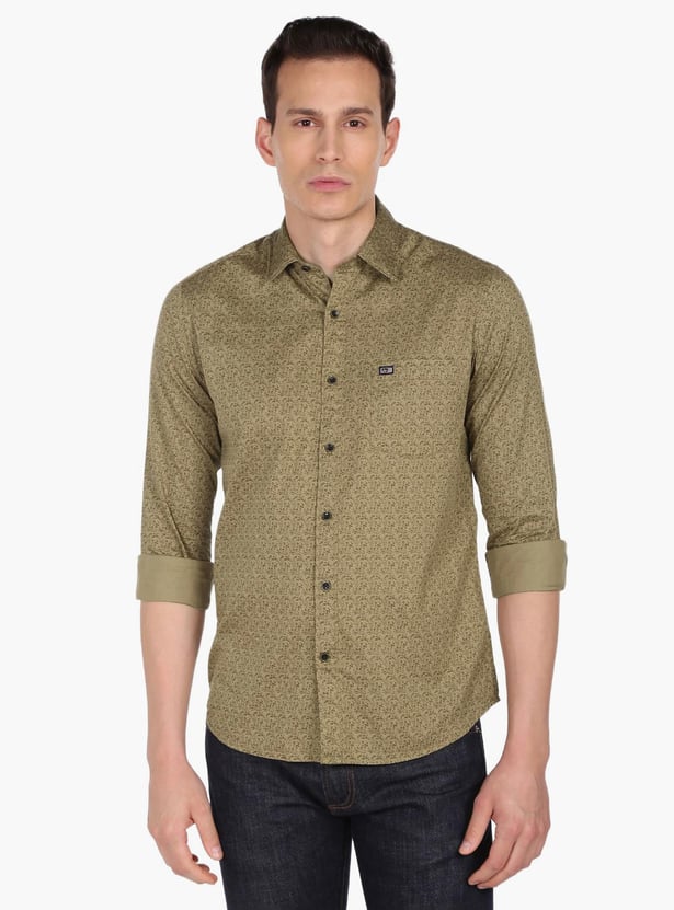 ARROW SPORT Men Floral Printed Slim Fit Casual Shirt