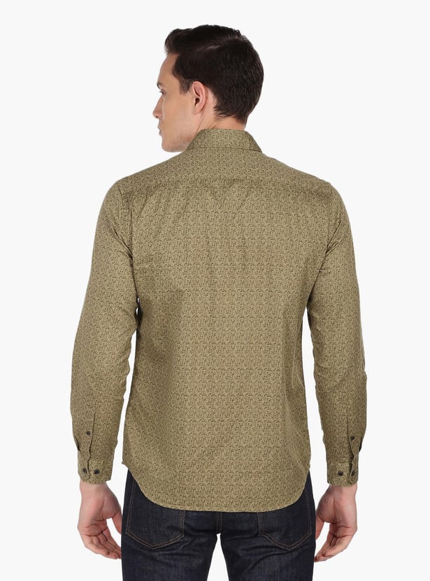 ARROW SPORT Men Floral Printed Slim Fit Casual Shirt