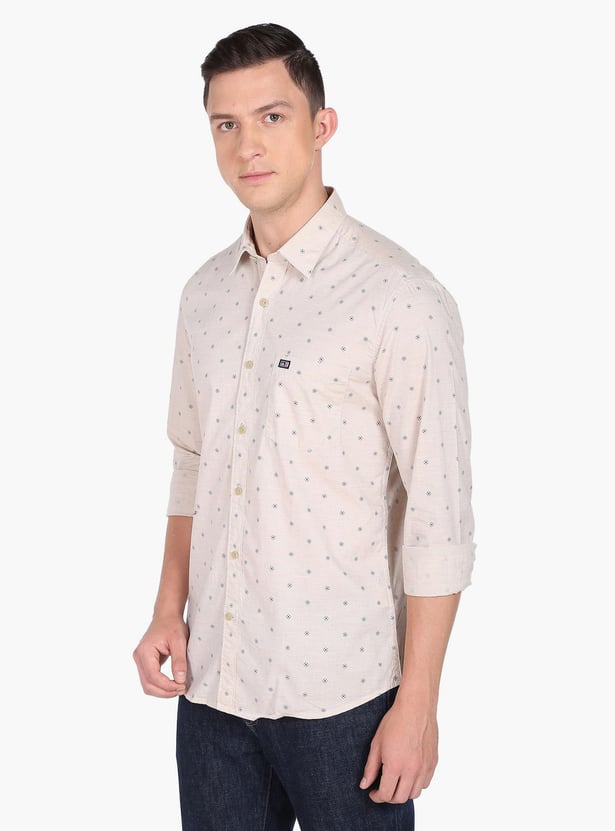 ARROW SPORT Men Geometric Printed Slim Fit Casual Shirt