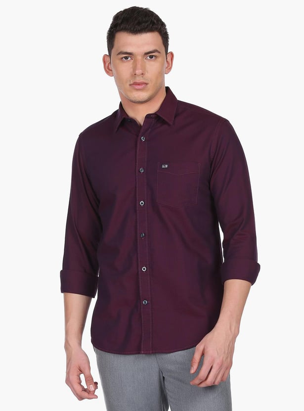ARROW SPORT Men Solid Manhattan Slim Fit Casual Shirt