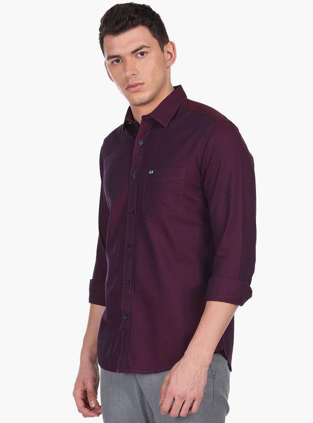 ARROW SPORT Men Solid Manhattan Slim Fit Casual Shirt
