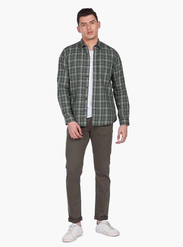 ARROW SPORT Men Checked Slim Fit Casual Shirt