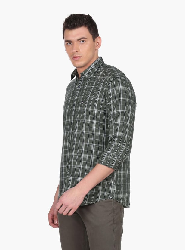 ARROW SPORT Men Checked Slim Fit Casual Shirt