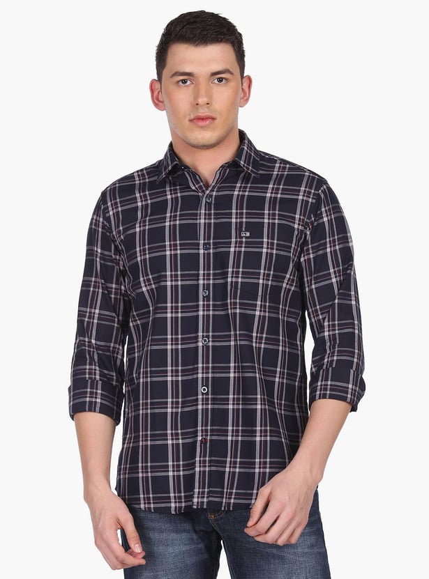 ARROW SPORT Men Manhattan Checked Slim Fit Casual Shirt