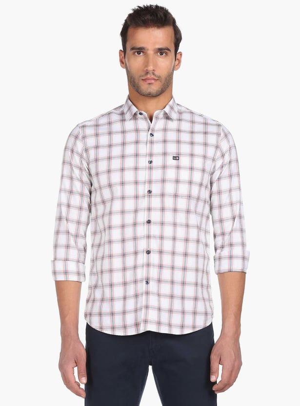 ARROW SPORT Men Checked Slim Fit Casual Shirt