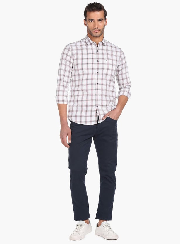 ARROW SPORT Men Checked Slim Fit Casual Shirt