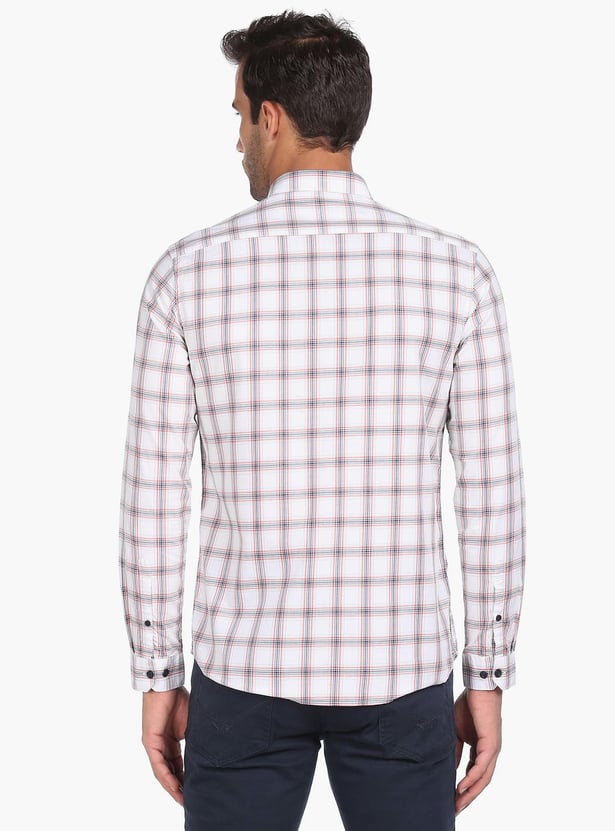 ARROW SPORT Men Checked Slim Fit Casual Shirt